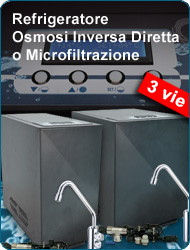Sodabar Depuratore Acqua Erogatore Gasatore Refrigeratore Acqua Osmosi Inversa 3 vie