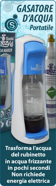 Soda breezy S Gasatore acqua Soda maker Sparkling water acqua frizzante