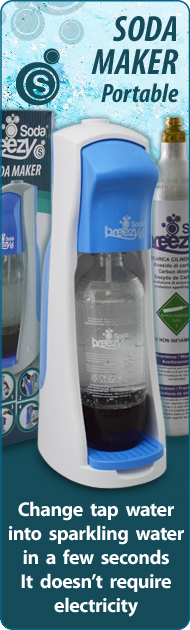 Soda breezy S Gasatore acqua Soda maker Sparkling water acqua frizzante