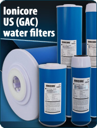 US Ionicore granular activated carbon cartridge BIG standard water filter filtration Water Purifiers