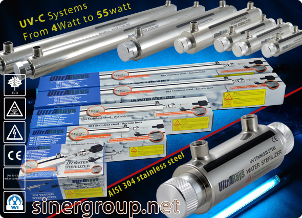 UV System Complete Set Ultrarays Purifier Germicidal Lamp Philips