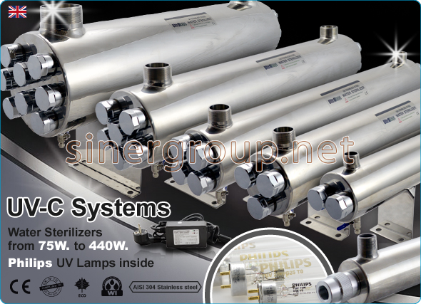 UV System Complete Set Ultrarays Purifier Germicidal Lamp Philips