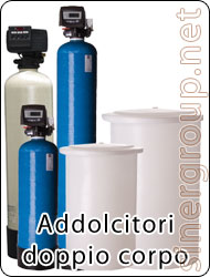 Addolcitori Acqua Doppio Corpo Autotrol 255/760/740, Clack WS1CI, Fleck 5600SXT