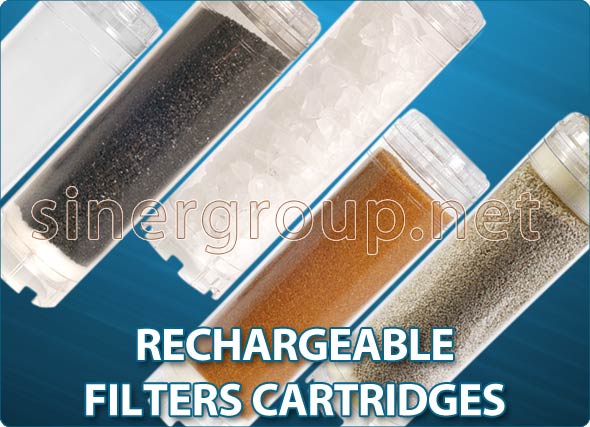 Rechargeable Water Filters Cartridges Containers