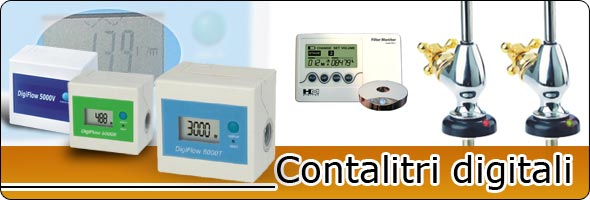 Contalitri Digitali Osmosi Inversa Filtri Acqua Everpure
