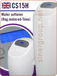 CS series Water Softener Electronic Valve Regeneration Metered Time saving cleaning protection health pureness beauty  liters resin