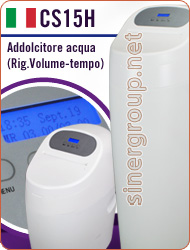 Serie CS Addolcitore Acqua Valvola Elettronica Rigenerazione Volume Tempo risparmio pulizia protezione salute purezza bellezza  litri resina