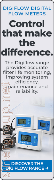 digiflow flow meter digital monitoring water filtration professional precision systems