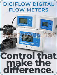 digiflow flow meter digital monitoring water filtration professional precision systems