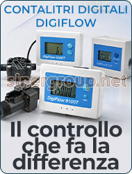 digiflow contalitri digitali monitoraggio acqua filtrazione professionale precisione sistemi portate