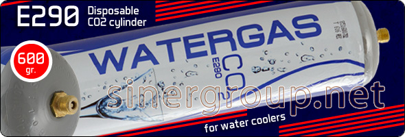 Disposable Cylinder Co2 E290 Water Coolers Reverse Osmosis Microfiltration 