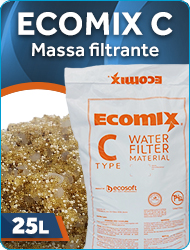 Ecomix massa filtrante trattamento Riduzione durezza acqua Addolcitori acqua Uso alimentare