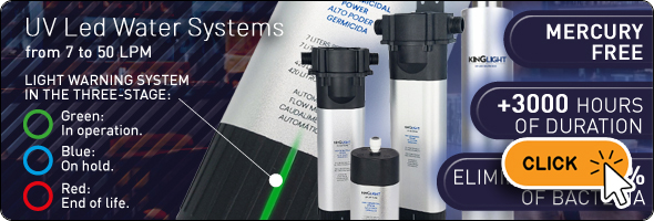 System UV LED Water steriliziers Lamps UV Water Purifiers