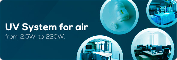 air sterilization uv system germicidal lamp ozone action