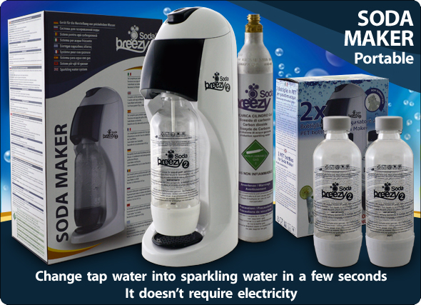 Soda Breezy Filtered Sparkling Water