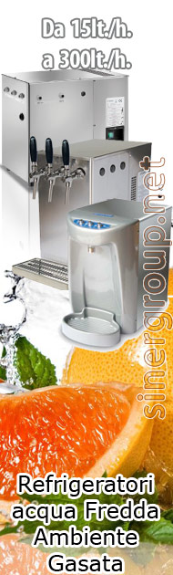 Refrigeratori Acqua Naturale Gasata Bar Casa