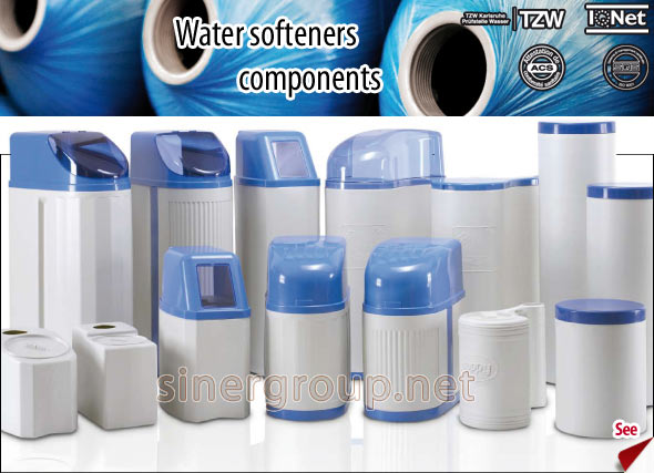 Water softeners components Autotrol 255.760740, Fleck 5600sxt, Clack WS1CI, Dayton