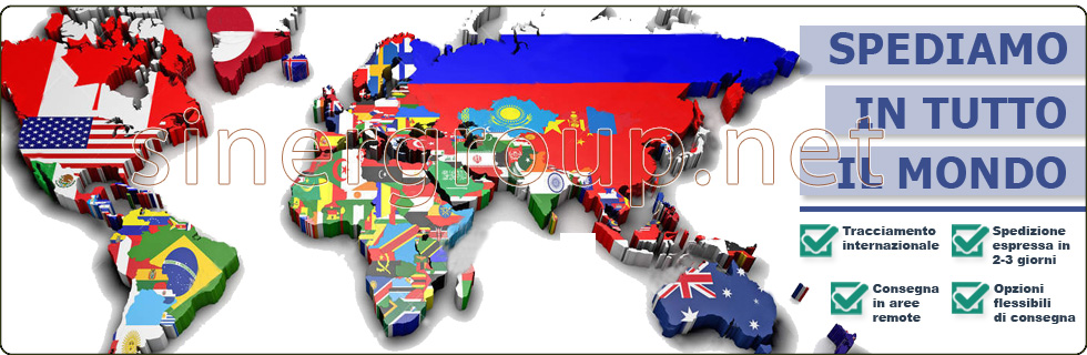 Worldwide Spedizione Consegna Flessibile Espressa Internazionale