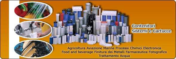 CONTENITORE FILTRO ACQUA ANTICALCARE E IMPURITA' 3/4 CON CHIAVE