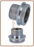 Aerator adapter M22*1 x 3/8" (1/4" internal thread)