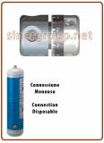 SR-Micro Co2 pressure reducer for disposable cylinder