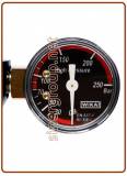 Replacement Co2 pressure gauge OD 0-250 Bar BSP 1/8" (high pressure) for cod. 01012007