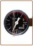 Replacement Co2 pressure gauge OD 40 0-10,0 Bar BSP 1/8" (low pressure) for cod. 01012007