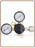 Carbon-Tech riduttore di pressione Co2 per bombole ricaricabili 0-5 BAR - W21,8