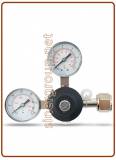 Carbon-Tech riduttore di pressione Co2 per bombole ricaricabili 0-5 BAR - W21,8