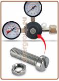 Ricambio vite di regolazione 30mm. per cod. 01012030-01