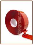 Double-Sided Tape AFB 6610C - 12mm x 33mt., Thickness: 1 mm, trasparent