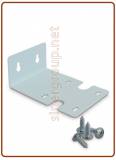10" Standard housing single mounting bracket with screws for cod. 02001018, 02001019, 02001020, 02001022, 02001023