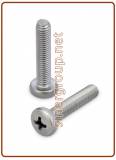 Cross head screw Ph UNI 7687/DIN 7985 SS A2 M5x25 (500)