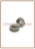 Middle hex nut UNI 5588/DIN 934 PG cl.8 galvanized steel M3 3mm. (1000)