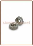 Dado esagonale medio UNI 5588/DIN 934 PG cl.8 acciaio INOX M3 3mm. (1000)