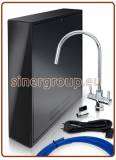 VETRA Private Label DUAL ALKALINE 2×200 2×300 2×400GPD Reverse Osmosis, 70–120L/h, 2-Way, Dual Membranes Booster Pump