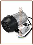 Air fan cooled rotary pump engine with fan cover for reverse osmosis 180W.
