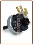 Pressostato di massima attacco codolo 1/4" tar. 2,5bar (range 1-5bar) in salita, 16A/250Vac, refrigeratori acqua