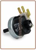 Pressostato di minima attacco codolo 1/4" tar. 0,8bar (range 0,5-3bar) in discesa, 16A/250Vac, refrigeratori acqua