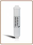 No branded Filtro in Linea carbone attivo granulare al cocco 1/4" NPT 2"x10" (25)