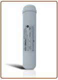 Filtro in Linea carbon block (CB) al cocco 1/4" FPT 2,5"x11" - 5 micron (25)