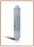 Filtro in Linea carbone attivo granulare al cocco 1/4" NPT 2"x10" (25)