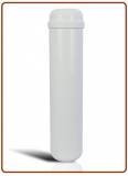 No branded Coconut Carbon Block in line filter (CB) 1/4" FPT 2,5"x11" - 5 micron (25)