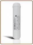 Filtro in linea Dual sed+coconut carb (GAC) 1/4" NPT 2,5" x 11" - 10 micron (25)