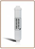 No branded Far-infrared mineral ball post osmosis in line filter 1/4" FPT 2"x10" (25)