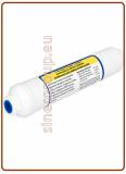 Filtro in linea CS Super Gold post osmosi alcalino 1/4" FPT 2"x10" (25)
