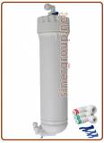 Vessel per membrane osmosi 3013 - 400GPD raccordi rapidi collegamenti con clips