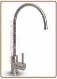 1044 Long reach 1-way stainless steel faucet 1/4" (20)