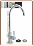 1103 1-way metal free faucet 1/4" O.D. tube