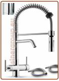 4012 rubinetto mix a molla 4 vie 3/8"